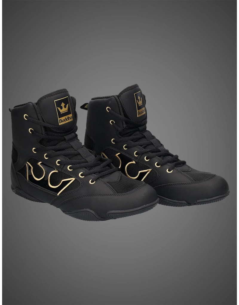 Buddha Epic Black Boxing Boots | Il Coliseum