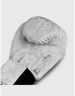 Guantes de Boxeo Infantiles Buddha Army Blancos | Il Coliseum