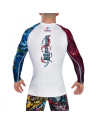 Rashguard Ground Game Bushido II White | Il Coliseum