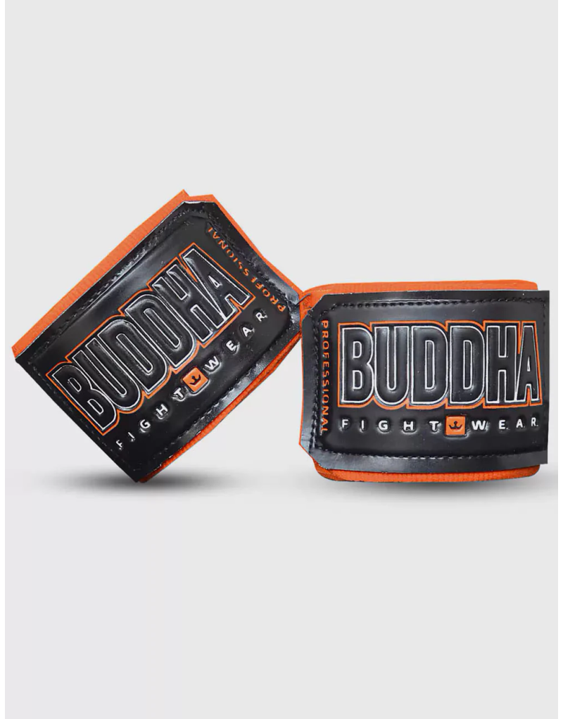 Vendas de Boxeo Buddha Naranja Neón 4,5M Semi-Elásticas | Il Coliseum