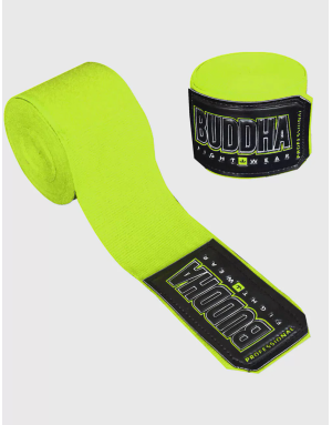 Vendas de Boxeo Buddha Amarillo Neón 4,5M Semi-Elásticas | Il Coliseum