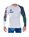 Yokai White Long-Sleeved Rashguard | Il Coliseum