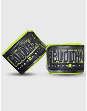 Vendas de Boxeo Buddha Amarillo Neón 4,5M Semi-Elásticas | Il Coliseum