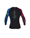 Bushido II Black Long-Sleeved Ground Game Rashguard | Il Coliseum