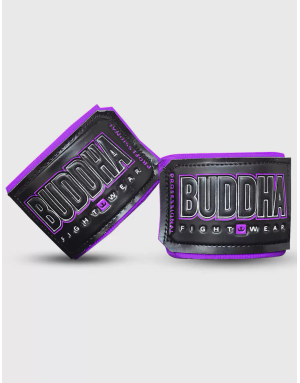 Buddha Purple Semi-Elastic Boxing Bandages 4.5M | Il Coliseum