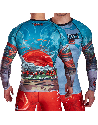 Rashguard Ground Game Tokio Blue Manga Larga | BJJ y Grappling | Il Coliseum
