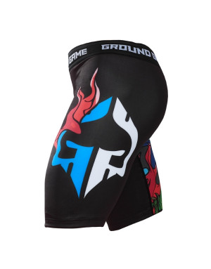 Pantalón Lycra Corto Ground Game Yokai | MMA y Grappling