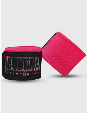 Buddha Rosa 4.5M Semi-Elastic Boxing Bandages | Il Coliseum