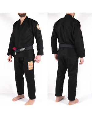 BOA Curitiba Black BJJ Kimono | Durable Men's Jiu-Jitsu Gi