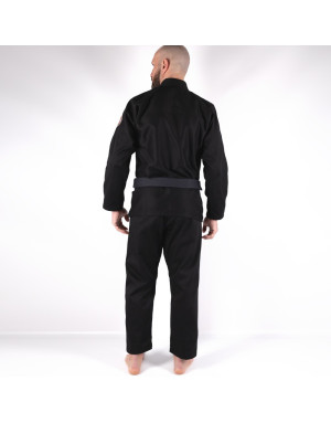 Kimono BJJ BOA Curitiba Negro | Gi Jiu-Jitsu Hombre Resistente