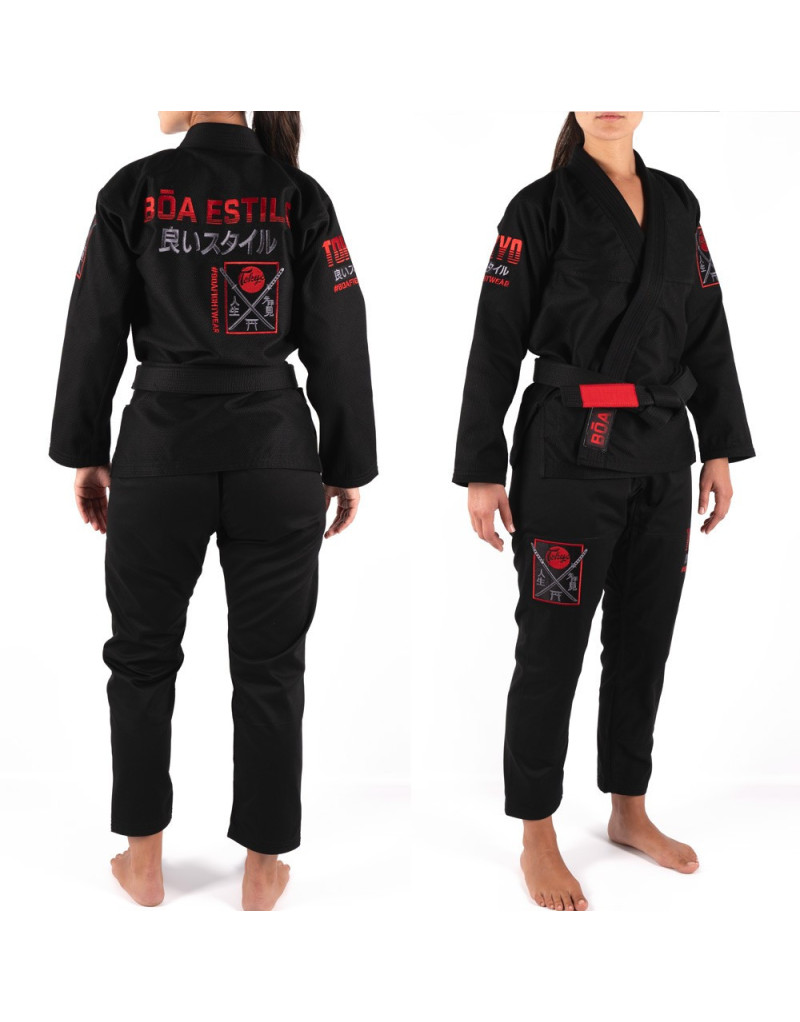 Kimono BJJ Mujer BOA Tokyo | Gi Japonés IBJJF Pearl Weave 450g