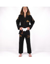 Kimono BJJ Infantil BOA Jogo No Chão Negro | Ligero y Resistente