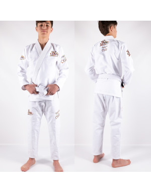 BOA Children's White BJJ Kimono | Ground Work | Beginners' BJJ
