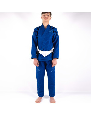 Kimono de BJJ Infantil BOA Jogo No Chão Azul | Progresión y Entreno