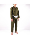 Kimono de BJJ Infantil BOA Jogo No Chão Verde Caqui | Energía y Resistencia