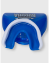 Protector bucal Buddha Vampire azul. Máxima protección con doble capa de gel, funda incluida y ajuste cómodo para deportes de co