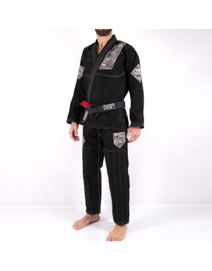 BOA Ipiranga Black BJJ Kimono | Lightweight Ripstop Competition Gi
