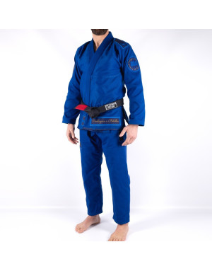 Kimono BJJ BOA Pronto para Batalha Azul | Gi IBJJF 450g