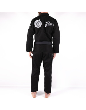 BOA Stunning Black BJJ Kimono | Brazilian-designed Gi, 450g