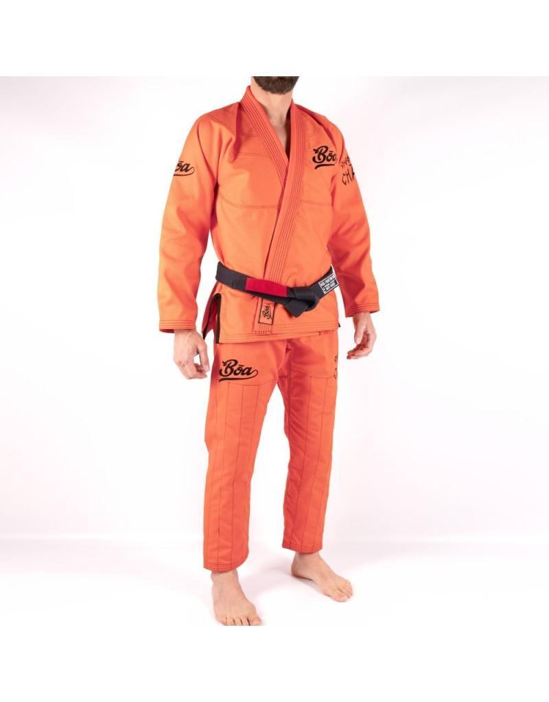 BOA Jogo No Chão Orange BJJ Kimono | Exclusive 450g Training Gi