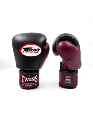 Guantes de Boxeo Twins Special BGVL 3-2T Amarillo-Negro | Il Coliseum |  Kick Boxing