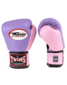 Guantes de Boxeo Twins Special BGVL 3-2T Morado-Rosa | Estilo Visible y Llamativo Pro