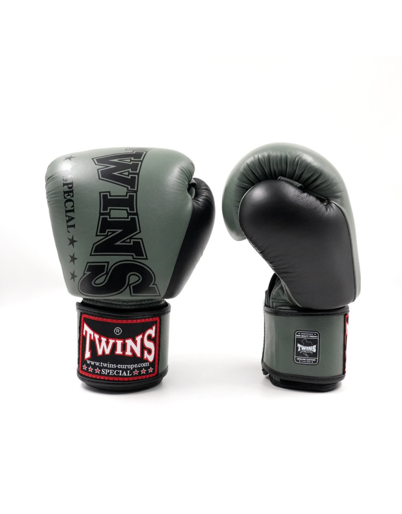 Guantes Twins Special BGVL-8-2T Oliva - Negro | Diseño Moderno Pro
