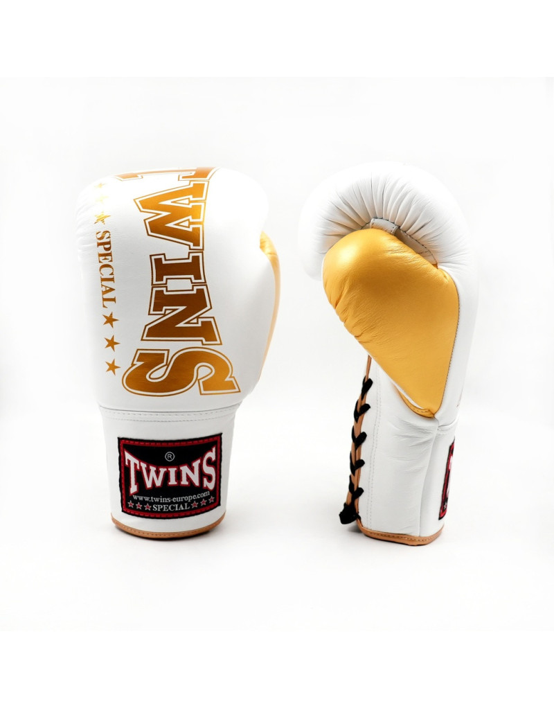 Guantes de Boxeo Twins Special BGVL 3-2T Amarillo-Negro | Il Coliseum |  Kick Boxing