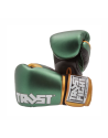 Guantes Trust Fight Metalizados de Muay Thai Morado, Blanco y Dorado. Para todos los deportes de contacto, fabricados en Asia.