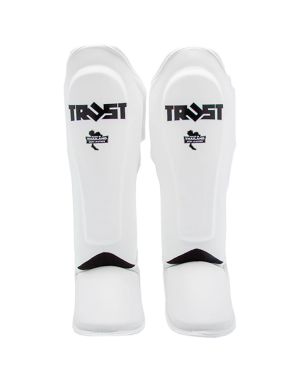 Espinilleras Trust Icon Blanco | Estética Limpia Pro