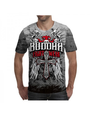 Camiseta Buddha Dark Angels | Estilo Fighter y Comodidad para Entrenar o Vestir