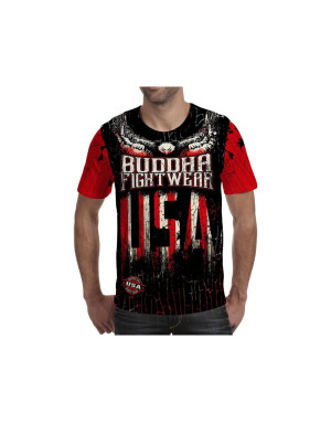 Camiseta Buddha Liberty Fighter | Estilo Combat y Comodidad para el Día a Día