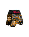 Short Muay Thai Buddha Retro Army Atacama | Estilo Army y Rendimiento Profesional