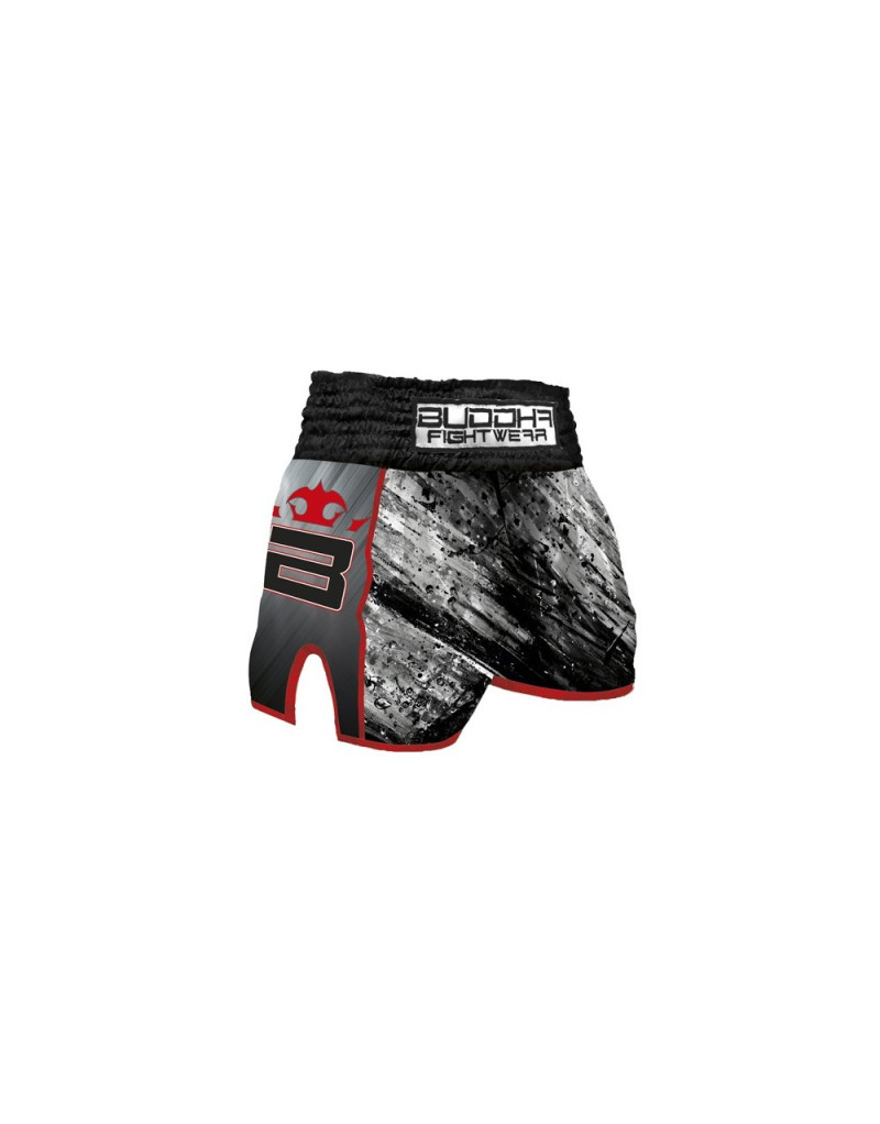 Short Muay Thai Buddha Retro Dark