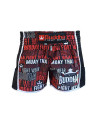 Short Muay Thai Buddha Retro Premium Black | Identidad Buddha y Rendimiento Profesional