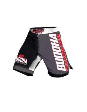 Buddha Millenium Grey MMA Shorts | Professional Performance for MMA and No-Gi