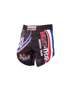 Short MMA Buddha Retro Muay Thai Flag | Tradición Tailandesa y Rendimiento MMA