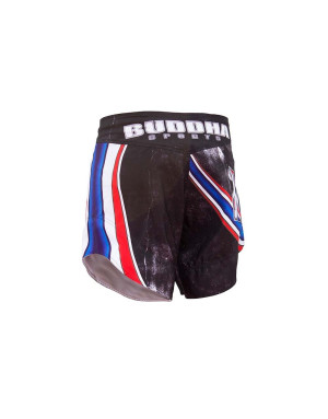 Short MMA Buddha Retro Muay Thai Flag | Tradición Tailandesa y Rendimiento MMA