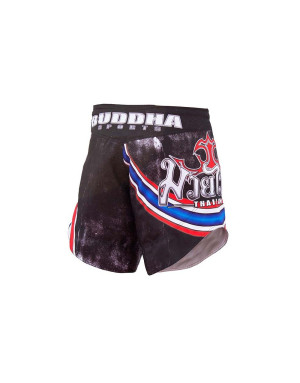 Short MMA Buddha Retro Muay Thai Flag | Tradición Tailandesa y Rendimiento MMA