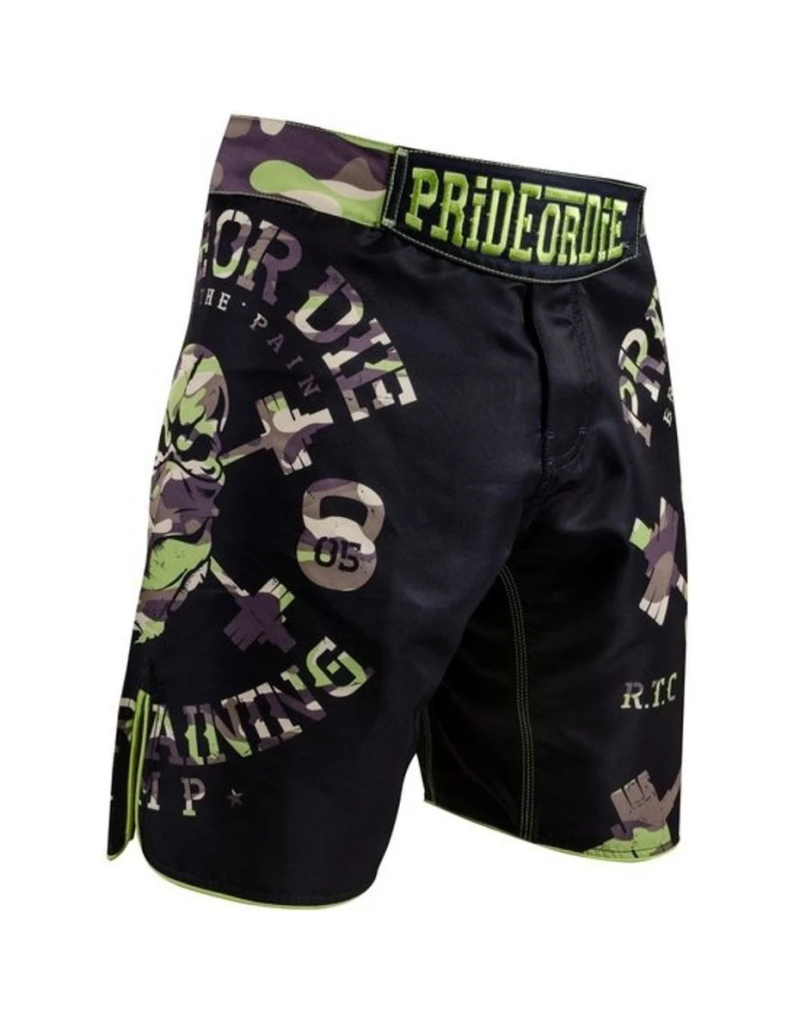 Short MMA Pride Or Die RTC Camo Jungle | Fightshort Técnico MMA