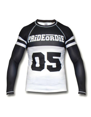 Pride Or Die Brawlerz Long-Sleeve Rashguard | No-Gi BJJ and Grappling