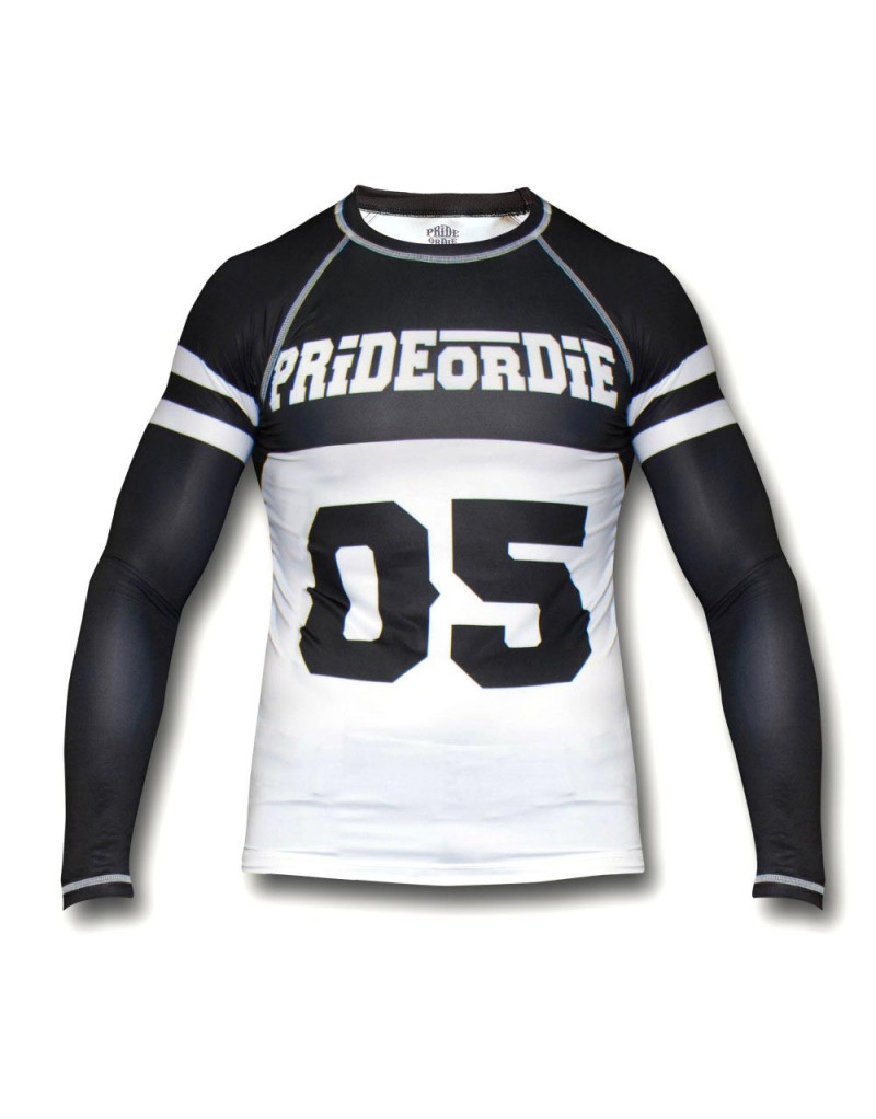 Rashguard Pride Or Die Brawlerz Manga Larga | BJJ No-Gi y Grappling