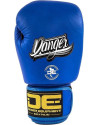 Guantes de Boxeo de Piel Danger Super Max Azul Negro | Boxeo y Muay Thai