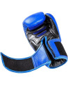 Guantes de Boxeo de Piel Danger Super Max Azul Negro | Boxeo y Muay Thai