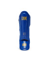 Leone 1947 DNA GEL Blue Shin Guards | Professional Muay Thai and MMA Protection