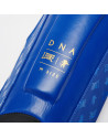 Leone 1947 DNA GEL Blue Shin Guards | Professional Muay Thai and MMA Protection