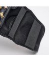 Leone 1947 DNA GEL Black Shin Guards | Professional Muay Thai Protection