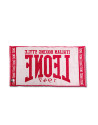 Leone 1947 Red Towel | Sports Towel for Boxing, MMA and the Gym