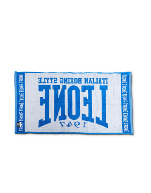Leone 1947 Blue Towel | Sports Towel for Boxing, MMA and Training