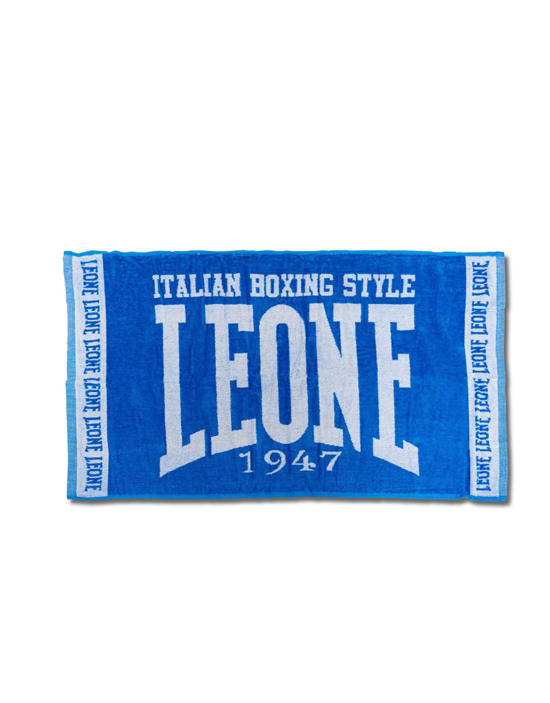 Leone 1947 Blue Towel | Sports Towel for Boxing, MMA and Training
